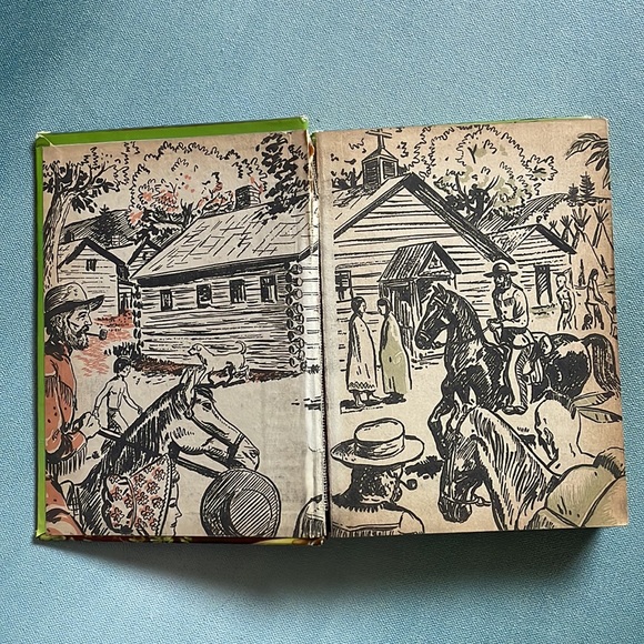 Vintage 1950 Zane Grey’s The Spirit Of The Border and The Last Trail Books - Picture 5 of 16